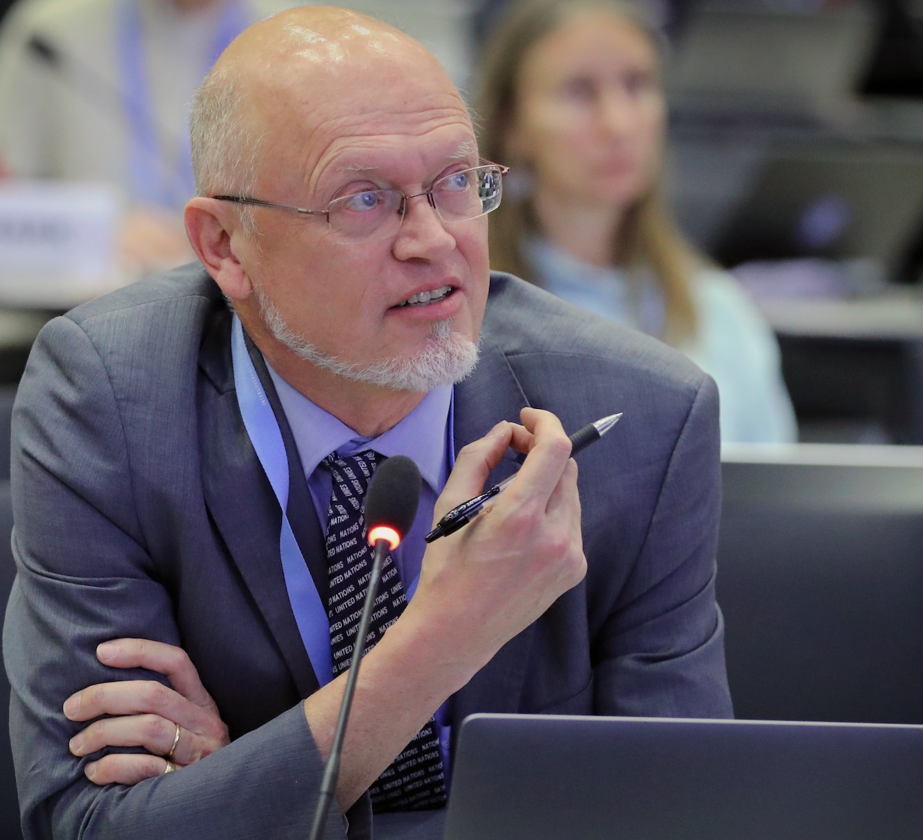 Jean-Pascal van ypersele at IPCC P58