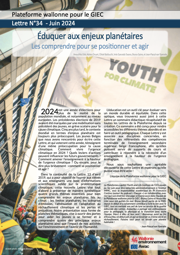 Lettre d'information